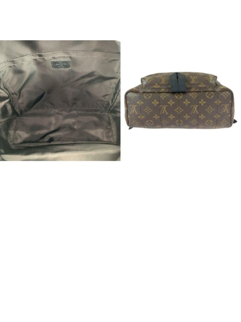 Louis Vuitton Monogram Palm Spring MM Brown Black Gold - Picture 9 of 9